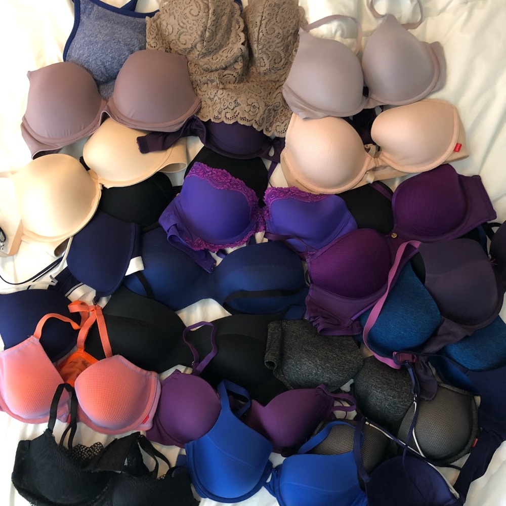 23 Bra and Bralette Bundle 34C
